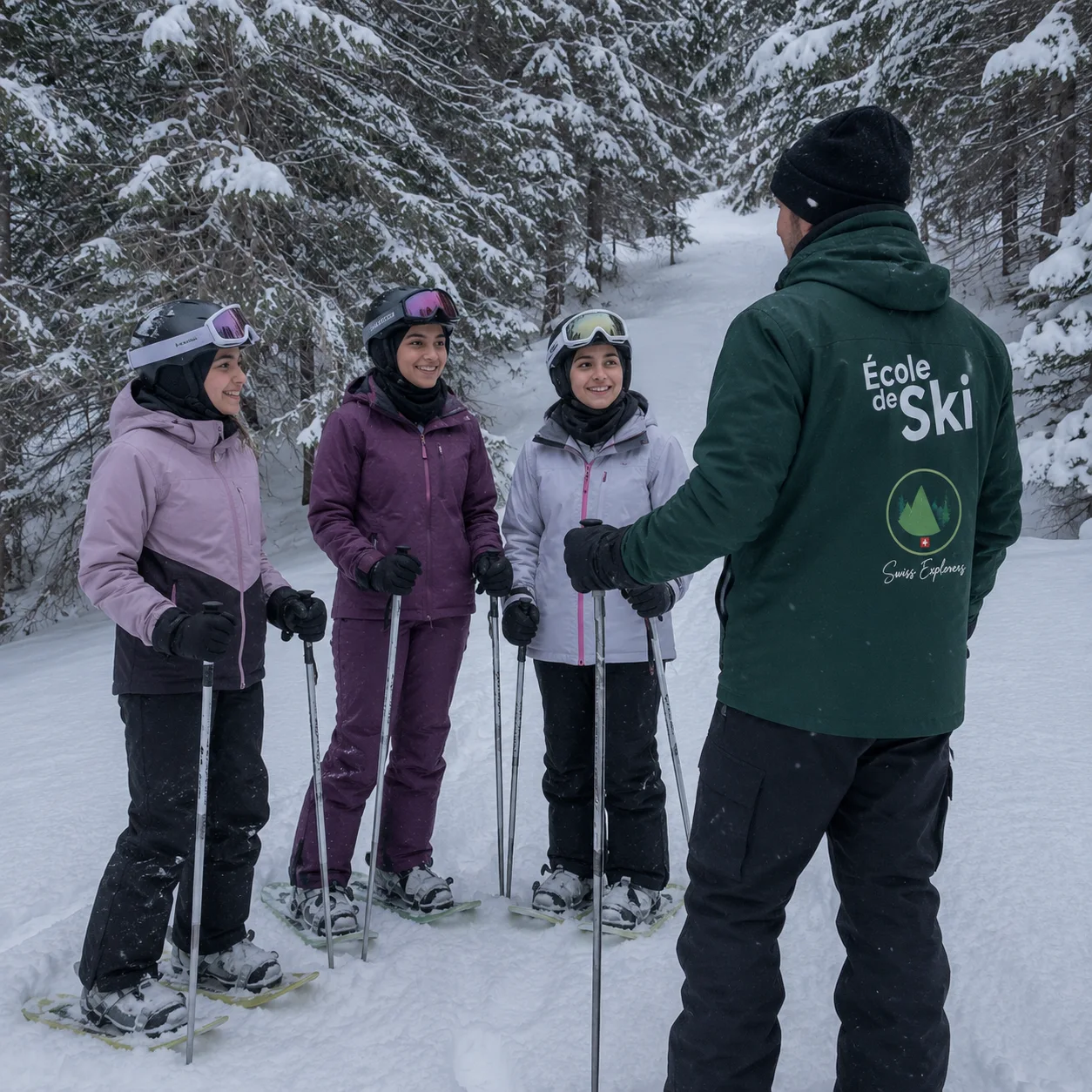 Snowshoeing